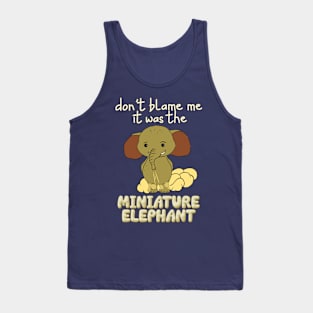 Miniature elephant Tank Top